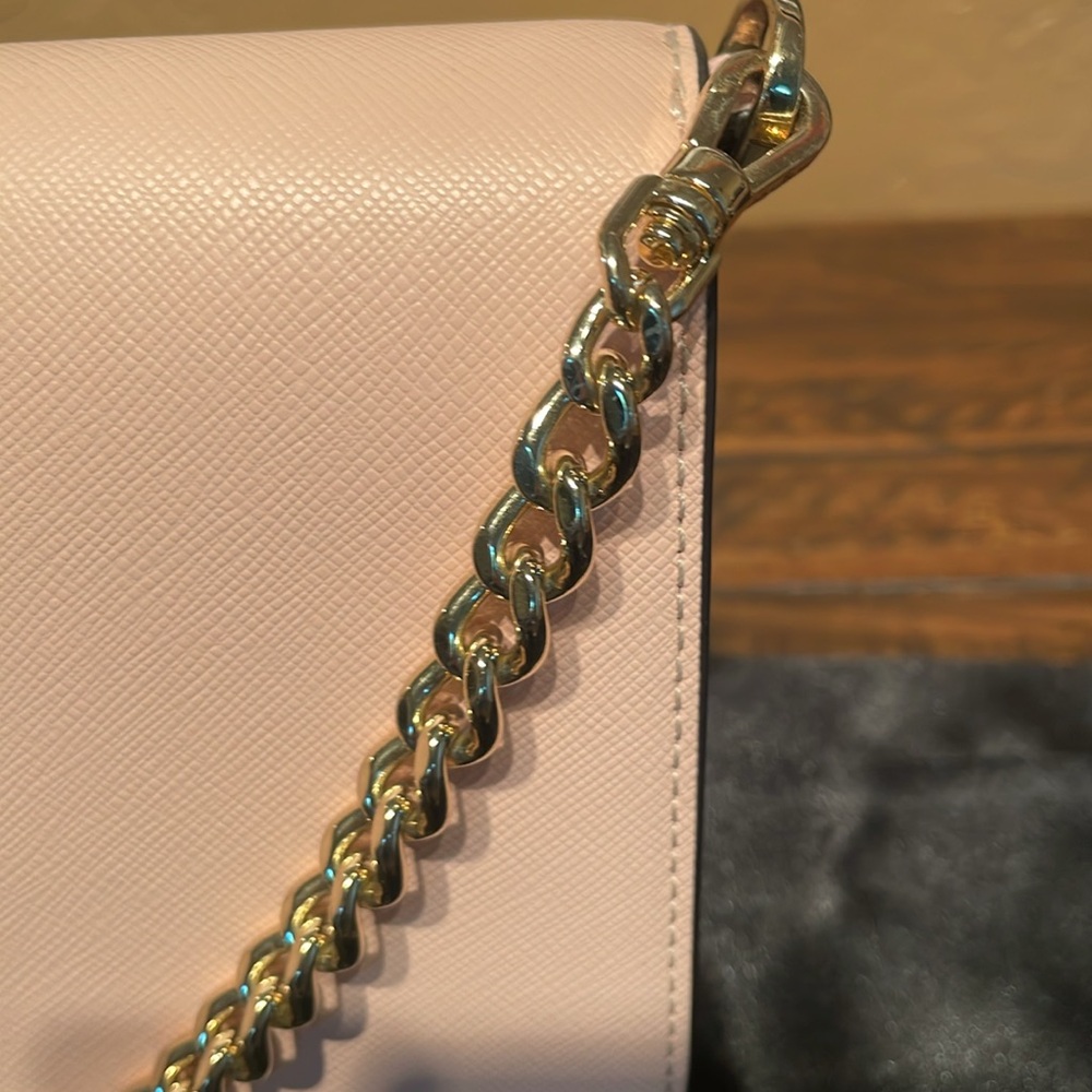 Kate Spade Madison Saffiano Pink Leather Shoulder or Crossbody Bag NWOT $329 - Picture 4 of 9